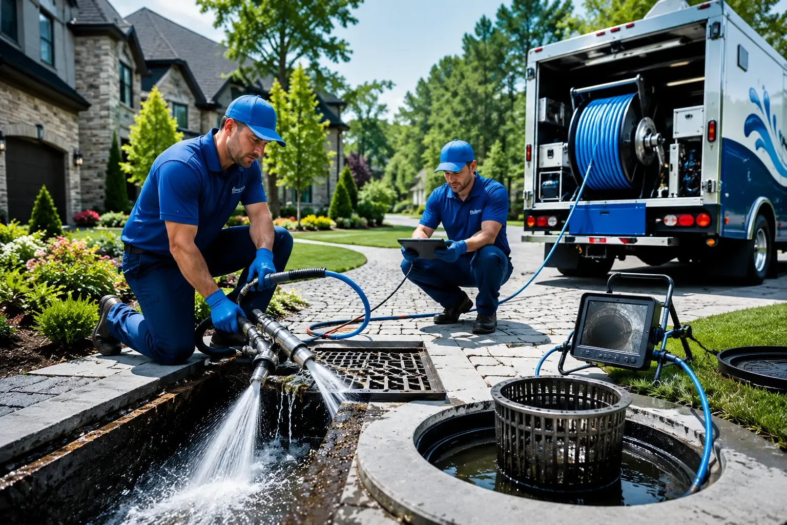 Local outdoor drain cleaning professionals in Newcomerstown, OH